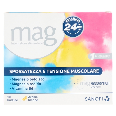 Mag Ricarica 24H Bustine, 40 g, 10 Pezzi